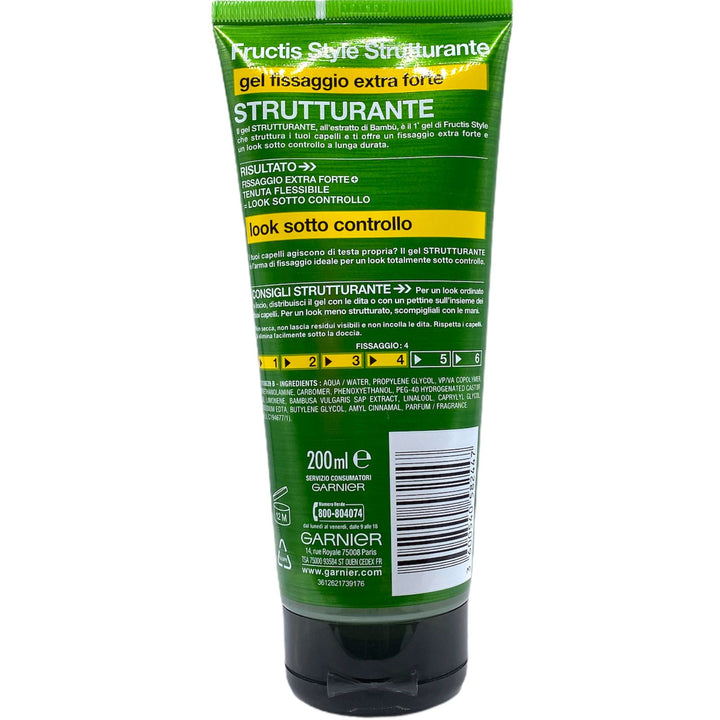 Fructis Style Cera Capelli Forte con Estratto di Bambù 75 ml – Definizione, Tenuta e Flessibilità