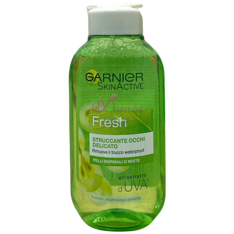 Garnier Struccante Occhi Delicato Fresh 125 ml – Per Pelli Normali o Miste, Rinfrescante e Lenitivo
