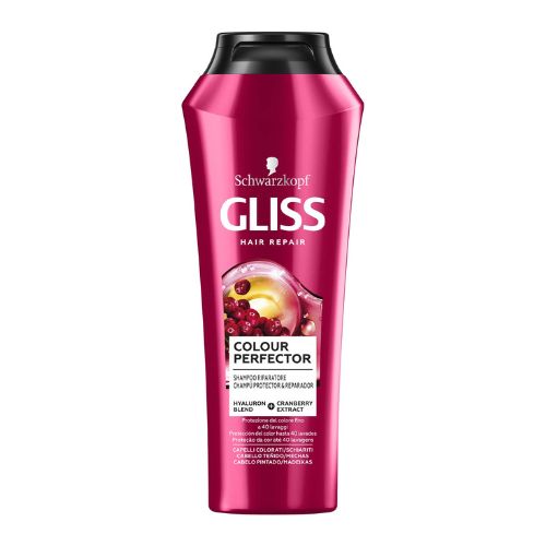 Gliss Shampoo Colour Perfector 250 ml – Protezione Colore per Capelli Tinti