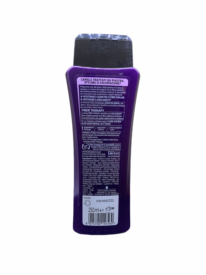 Gliss shampoo fiber therapy 250 ml