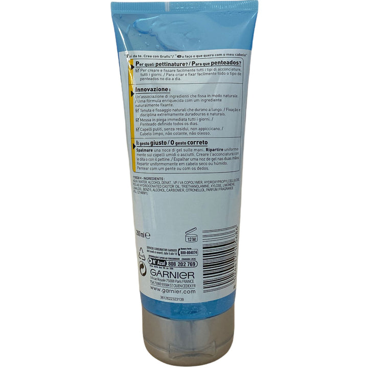 Grafic gel aquagel fissaggio extra forte tenuta lunga durata 200 ml