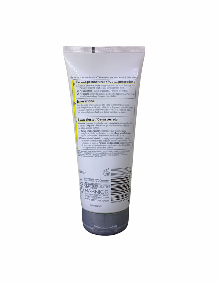 Grafic gel mega fix fissaggio extra forte tenuta lunga durata 200 ml