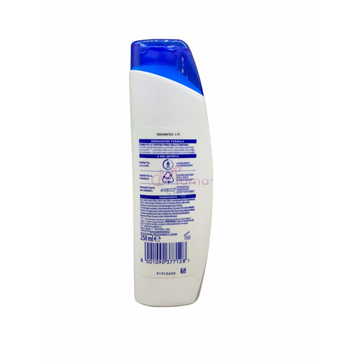 Head & Shoulders Shampoo Antiforfora Nutriente 250 ml – Azione Idratante per Cute Secca e Capelli Morbidi