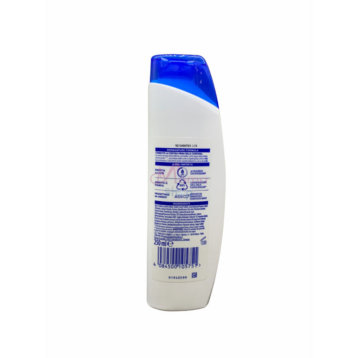 Head & Shoulders Shampoo Antiprurito 250 ml – Sollievo Immediato per Cute Irritata e Azione Antiforfora