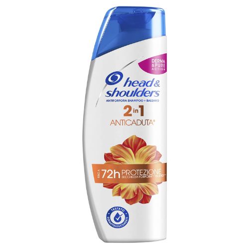 Head & Shoulders Shampoo & Balsamo Anticaduta 225 ml – Doppia Azione Antiforfora e Rinforzante per Capelli Più Forti