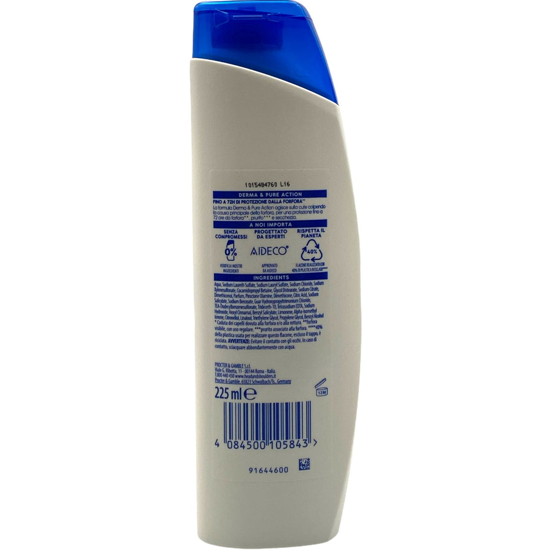 Head & Shoulders Shampoo & Balsamo Anticaduta 225 ml – Doppia Azione Antiforfora e Rinforzante per Capelli Più Forti