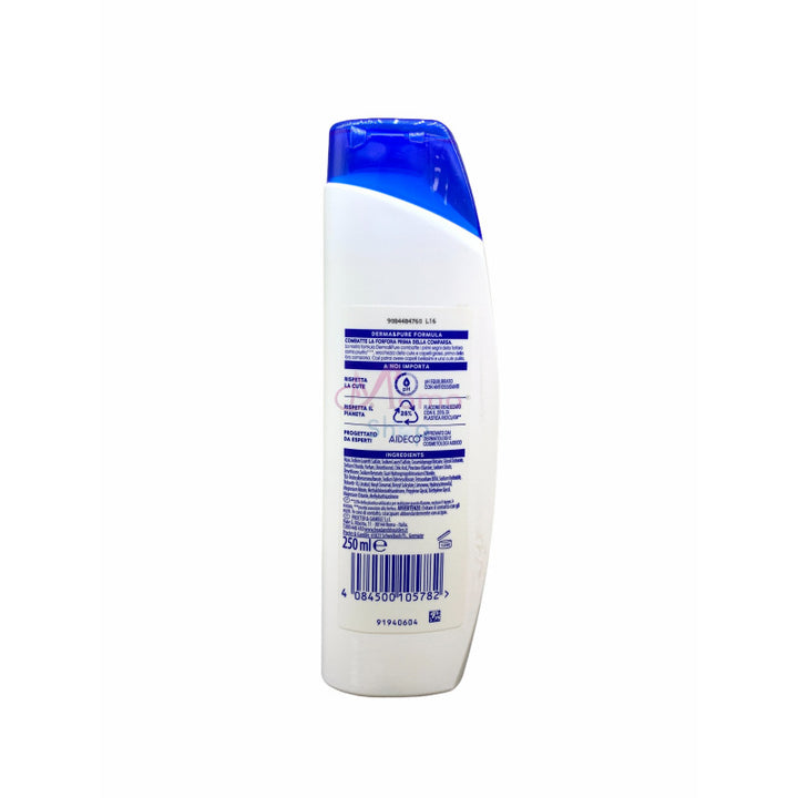Head & Shoulders Shampoo Lisci e Setosi 250 ml – Antiforfora Idratante per Capelli Morbidi, Lisci e Facili da Pettinare