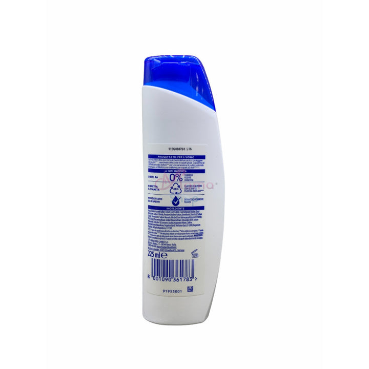Head & Shoulders Men Ultra Anticaduta Shampoo 225 ml – Rinforzante Antiforfora per Uomo con Capelli Fragili
