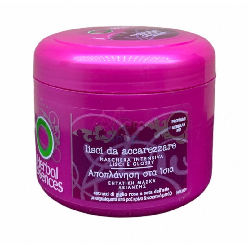 Herbal Essences Maschera Intensiva 200 ml – Lisci da Accarezzare, Trattamento Nutriente per Capelli Lisci, Setosi e Facili da Pettinare