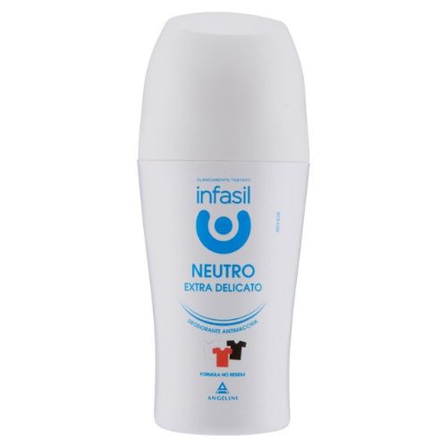 Infasil Deodorante Roll-On Neutro Extra Delicato 50 ml – Protezione Quotidiana per Pelli Sensibili, Senza Profumo