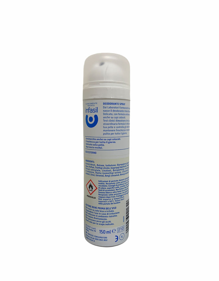Infasil deodorante spray neutro extra delicato 150 ml
