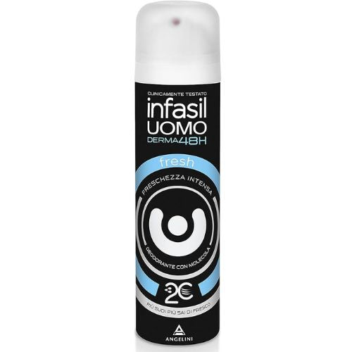 Infasil Deodorante Spray Uomo Fresh 150 ml – Freschezza Intensa e Protezione Antiodore per Tutto il Giorno