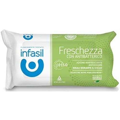 Infasil intimo salviettine freschezza antiodore x12