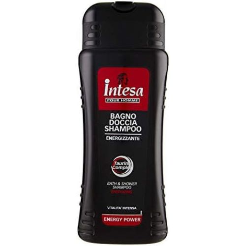 Intesa Bagno Doccia Shampoo Energy Power 500 ml – Formula Energizzante 2 in 1 per Corpo e Capelli con Profumo Rivitalizzante