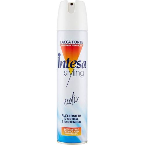 Intesa Lacca Forte 300 ml – Fissaggio Deciso e Duraturo per Tutti i Tipi di Capelli, Senza Residui