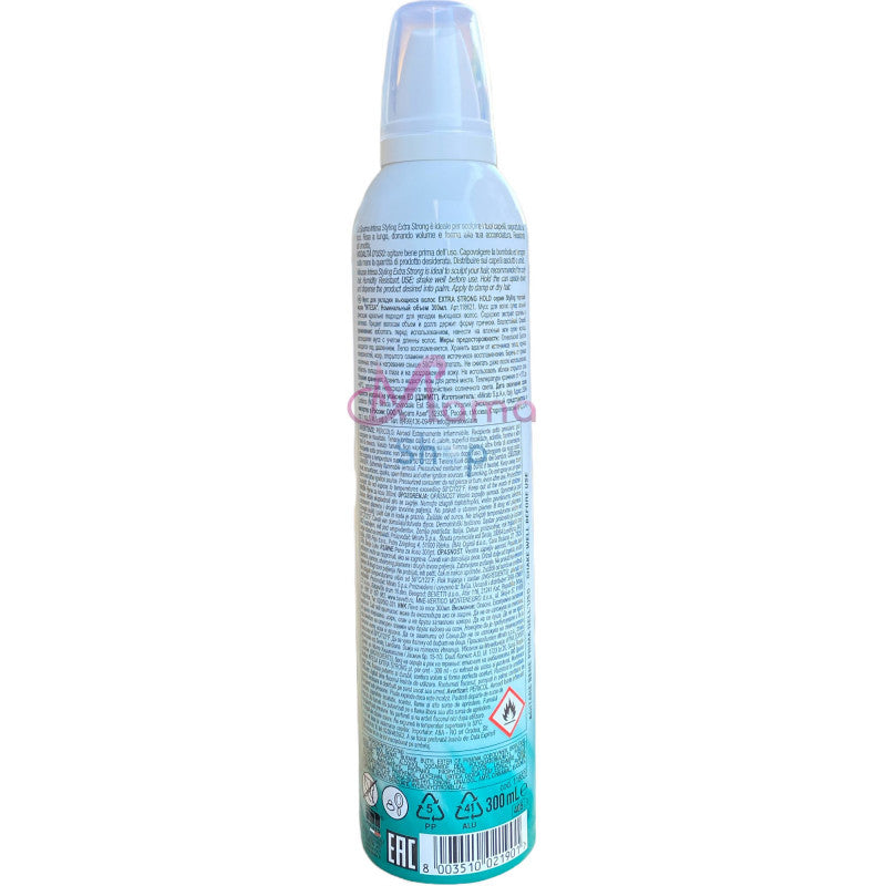 Intesa spuma ravviva ricci con estratto di ortica e pantenolo 300 ml