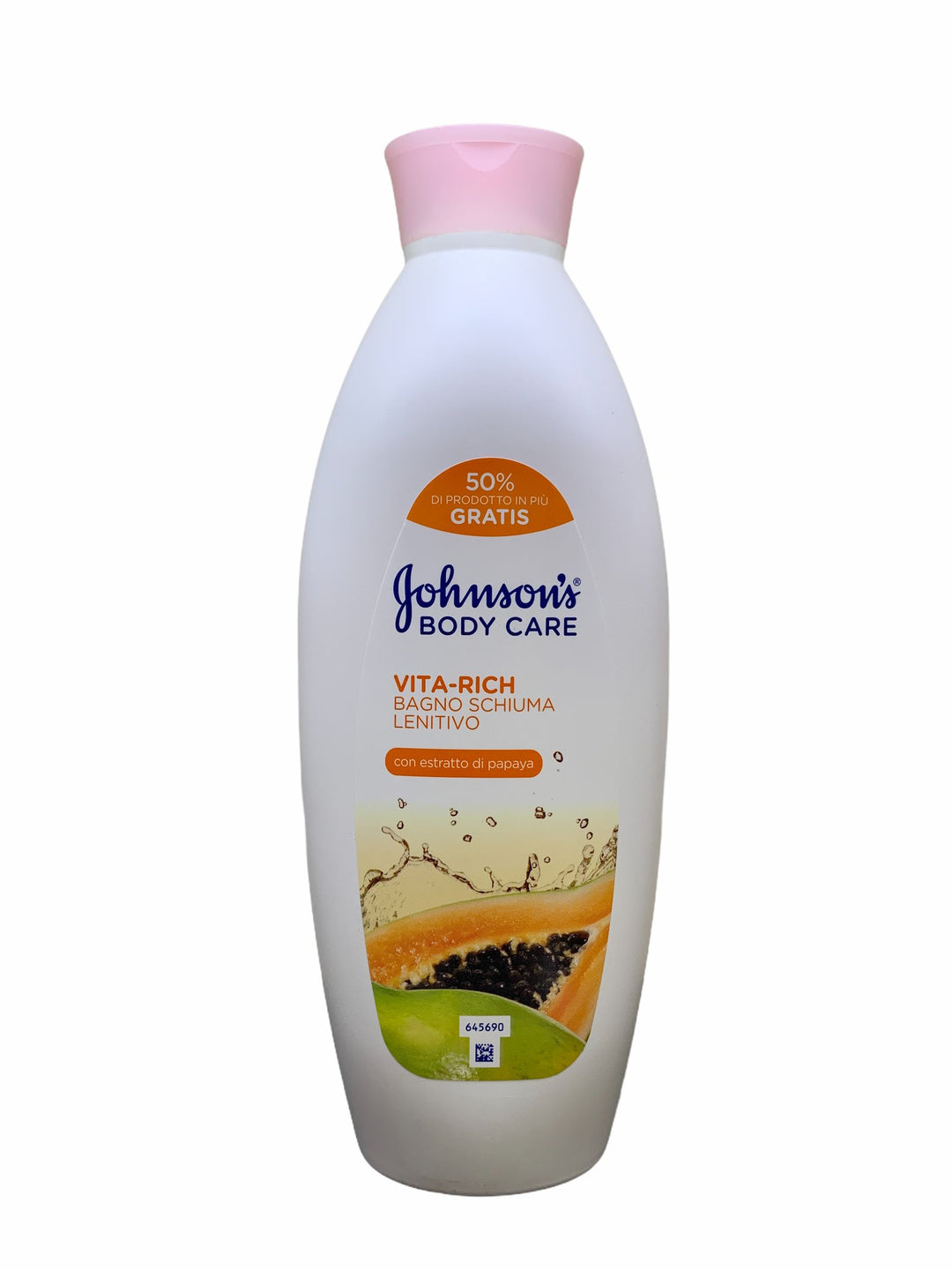 Johnson bagno schiuma lenitivo papaya 750 ml