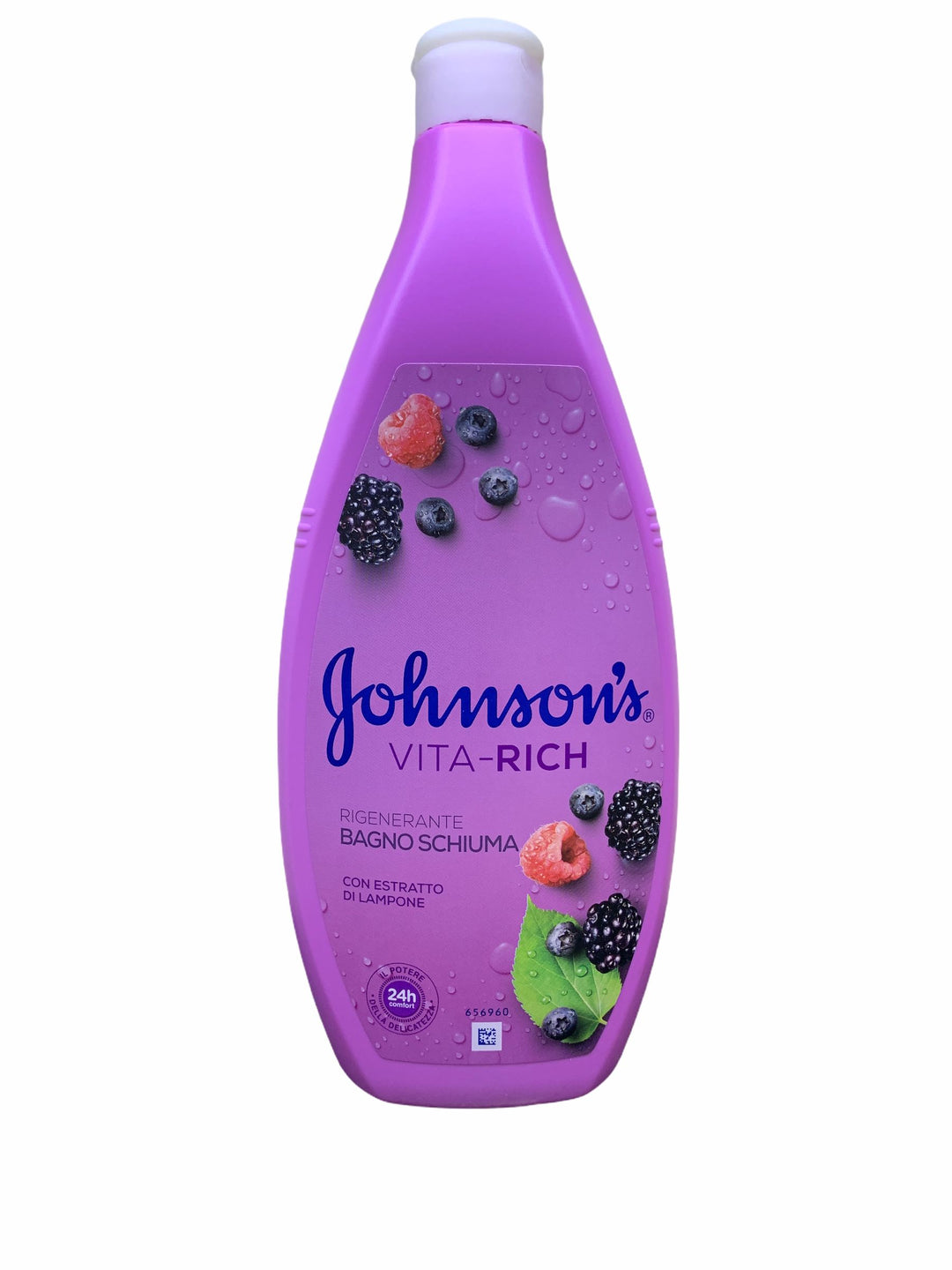 Johnson bagno schiuma rigenerante lampone 750 ml