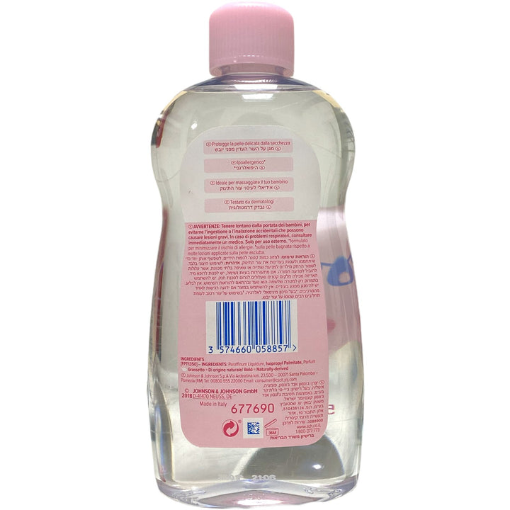Johnson olio baby classico 500 ml