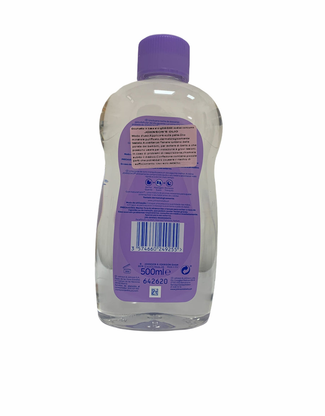 Johnson olio dolci notti lavanda 500 ml