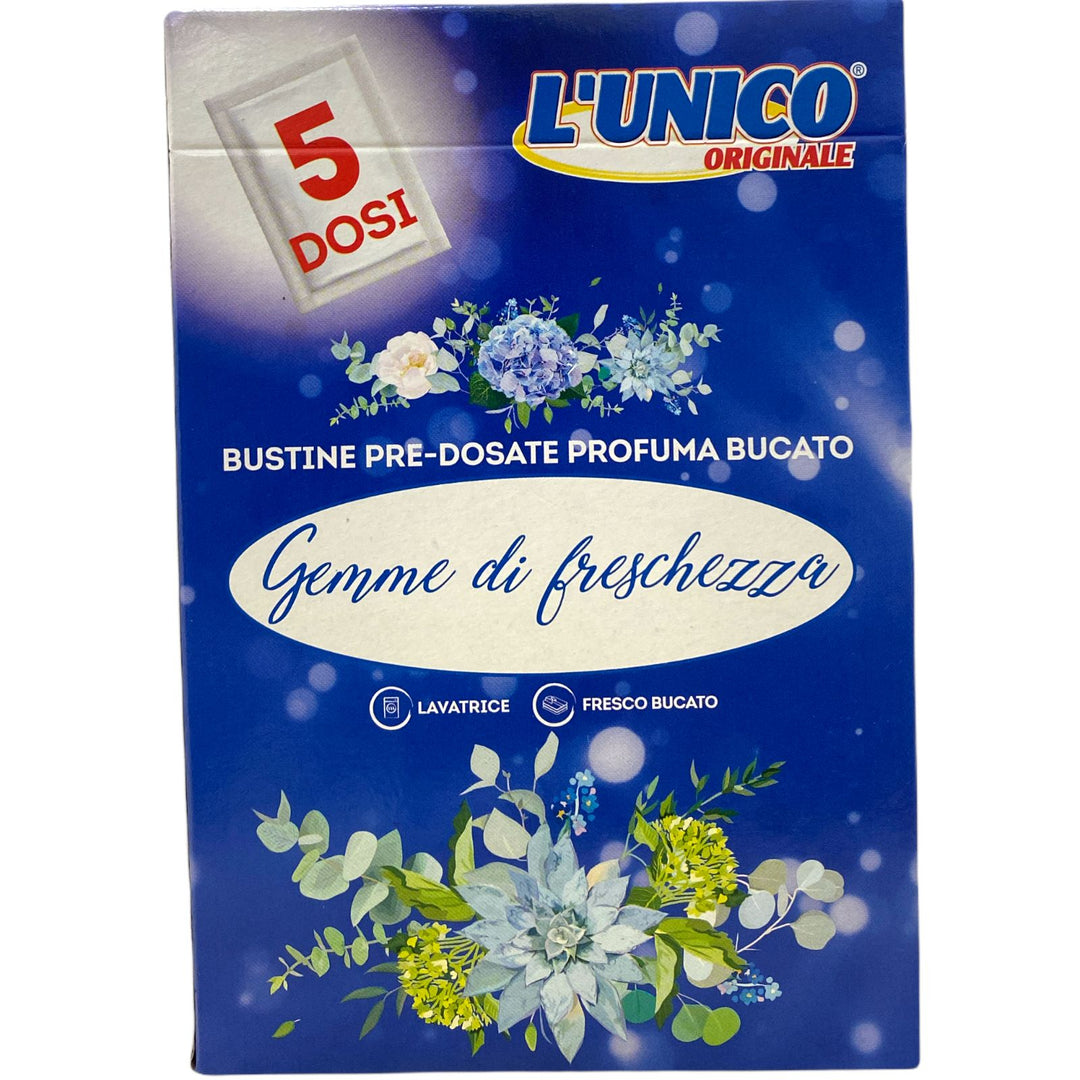 L'unico gemme di freschezza blu 5 dosi