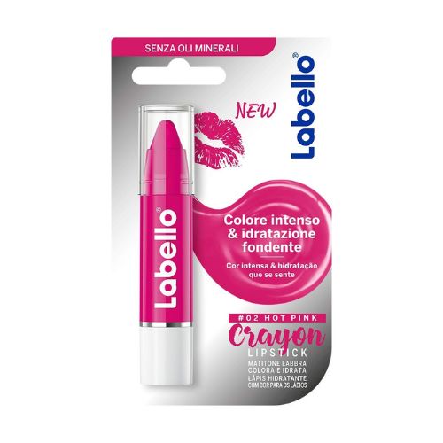 Labello crayon lipstick hot pink 3,3 ml