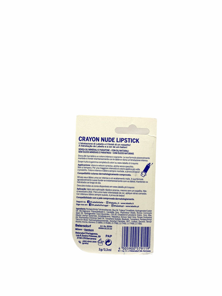 Labello crayon lipstick nude 3,3 ml