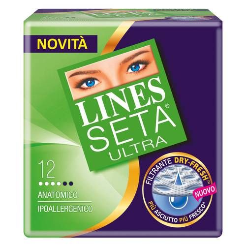 Lines seta ultra anatomico ipoallergenico x12