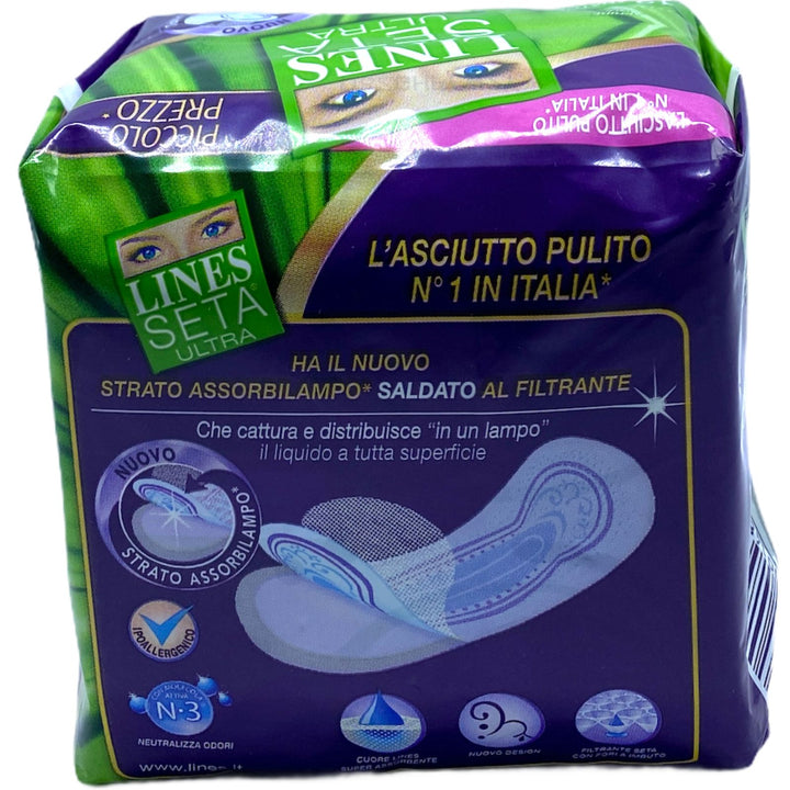 Lines seta ultra anatomico ipoallergenico x12