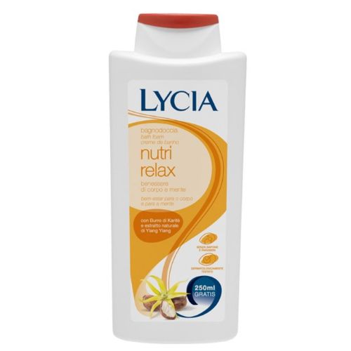 Lycia bagno doccia nutri care con burro di karitè e vaniglia 750 ml