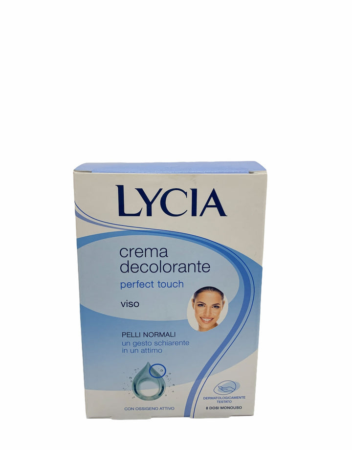 Lycia crema decolorante viso pelli normali x8 bustine