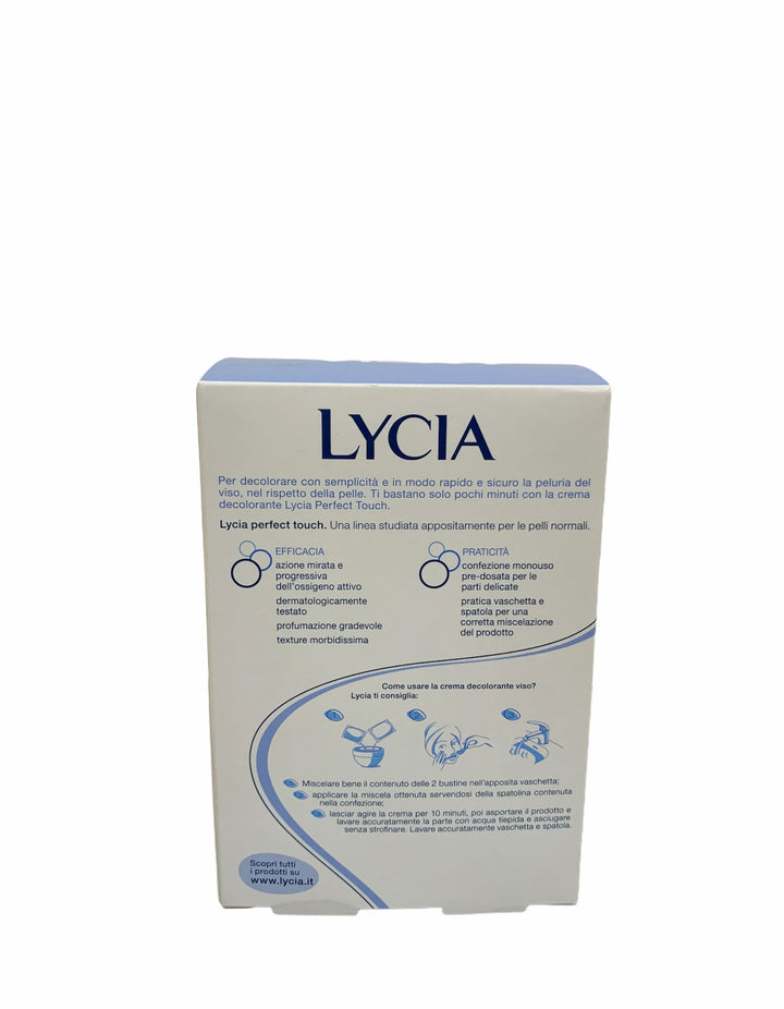 Lycia crema decolorante viso pelli normali x8 bustine