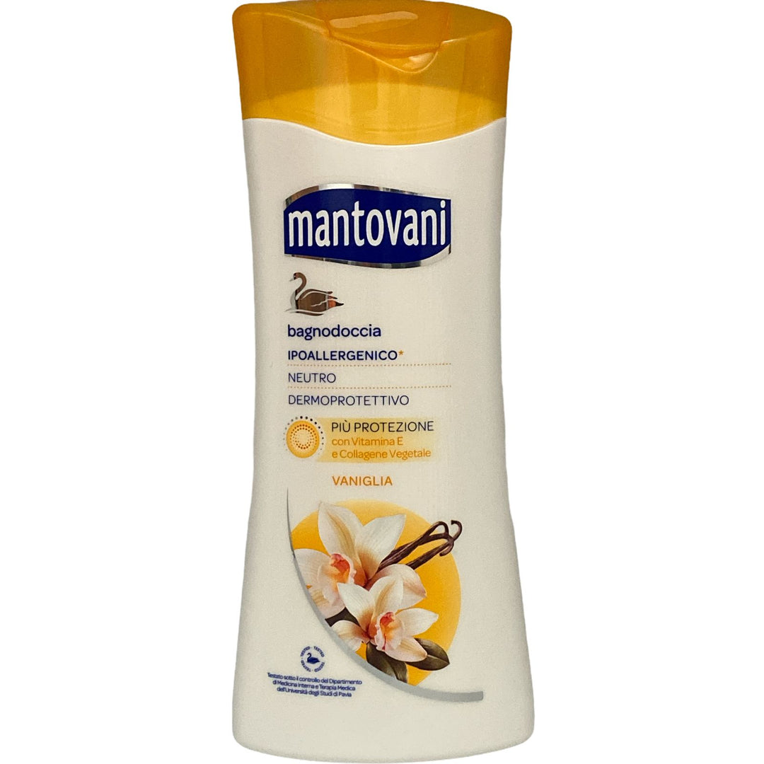 Mantovani bagno doccia neutro dermoprotettivo al profumo vaniglia 400 ml