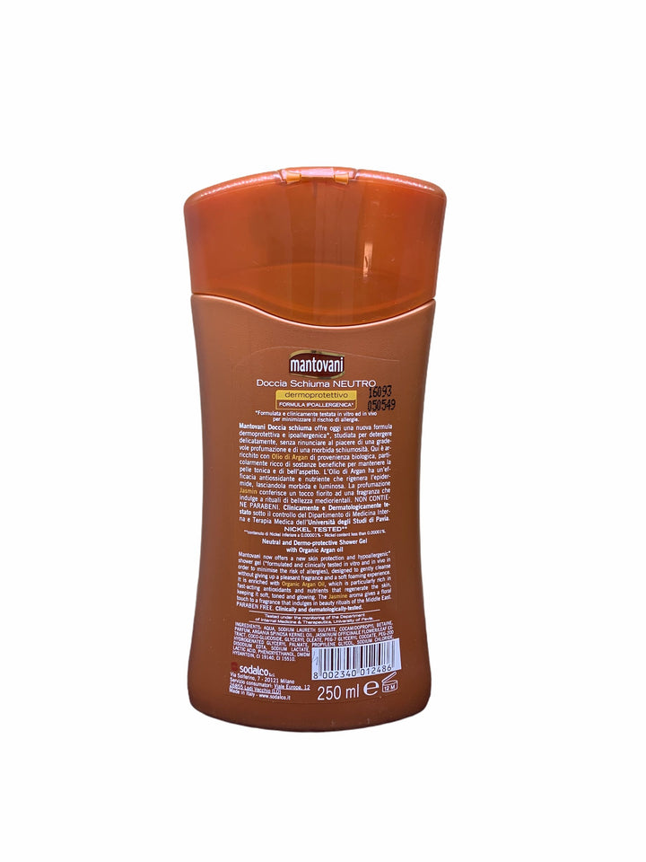Mantovani doccia schiuma argan 250 ml