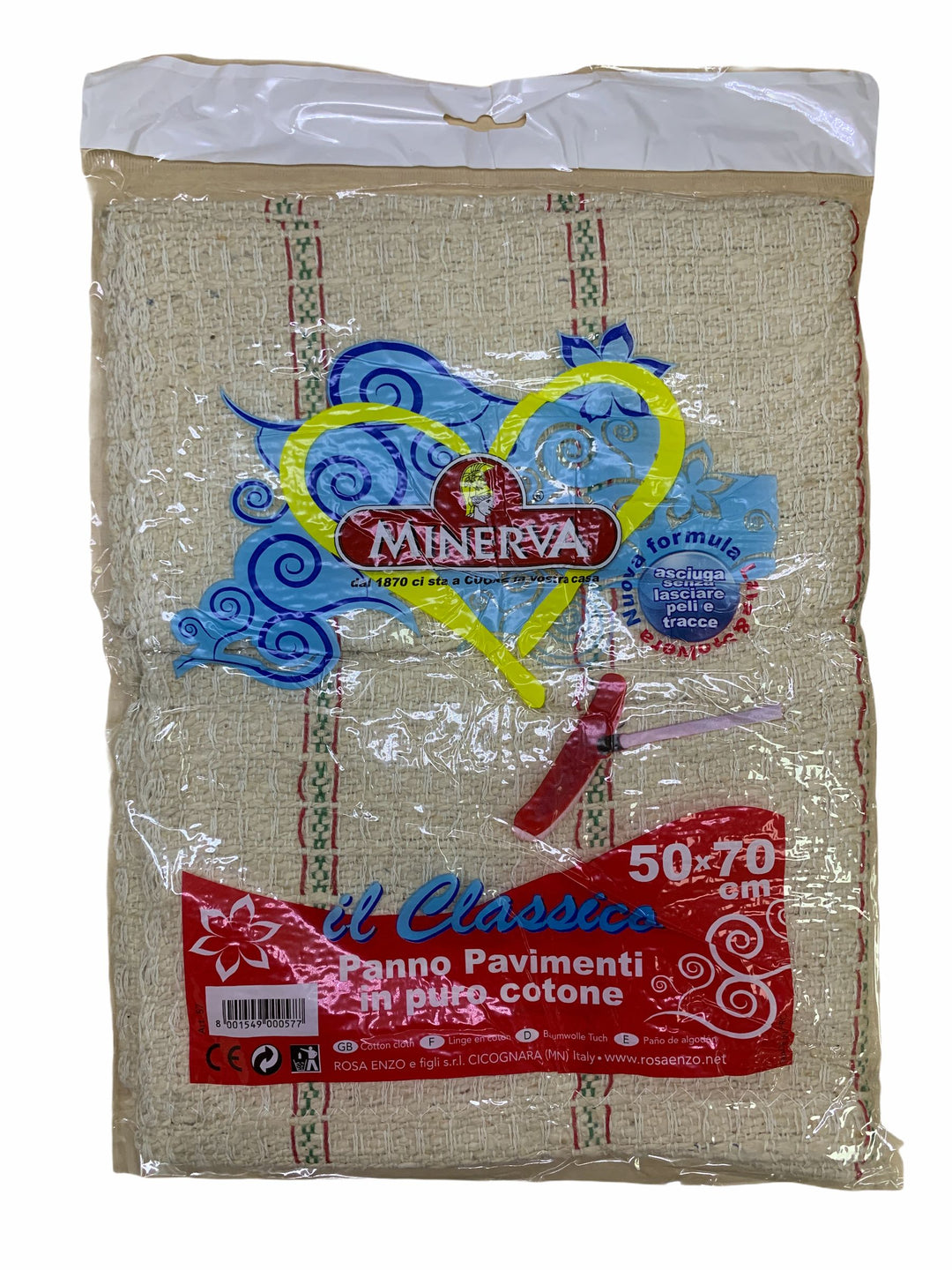 Minerva panno pavimenti in puro cotone 50x70