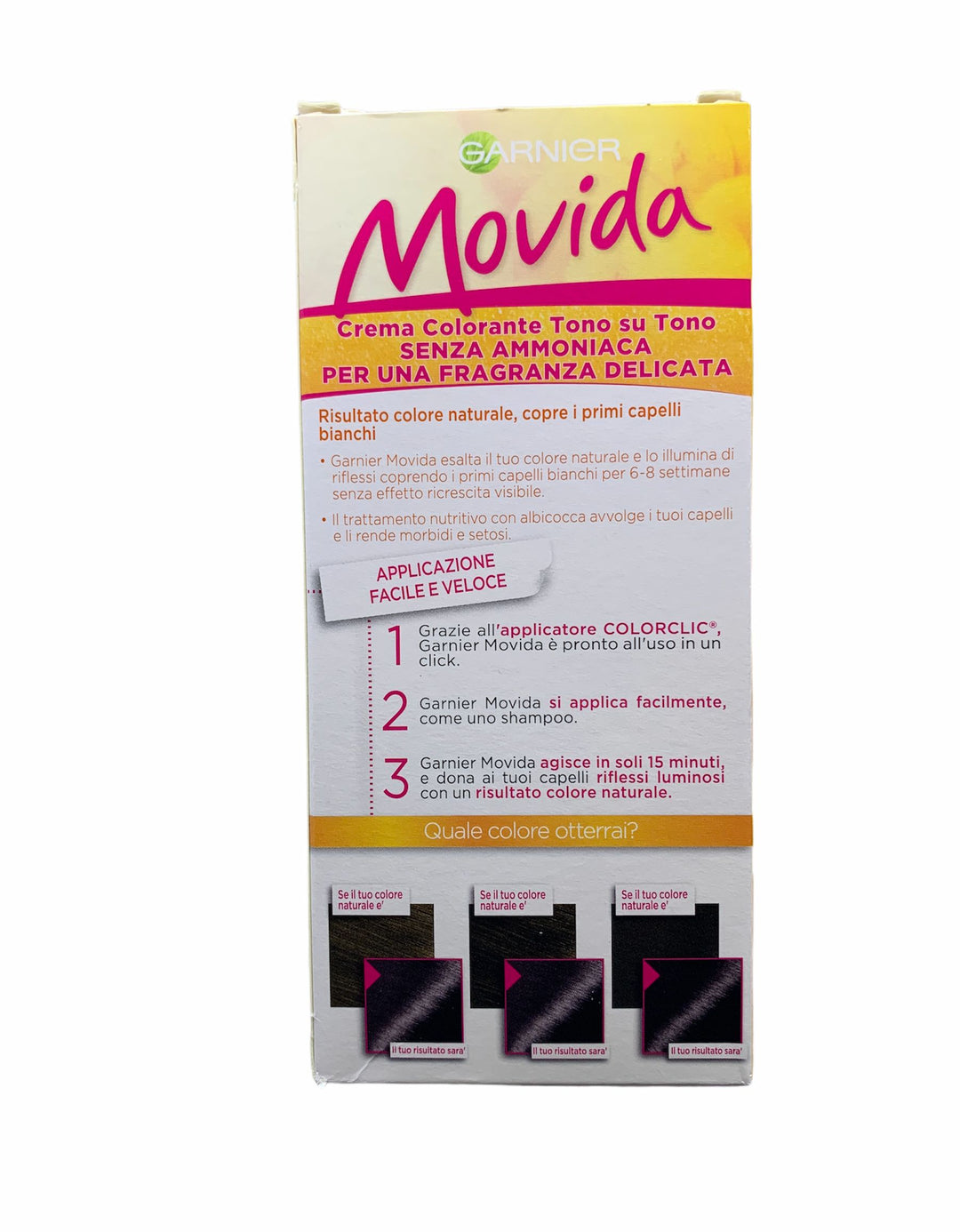 Movida crema colorante senza ammoniaca n.50 prugna
