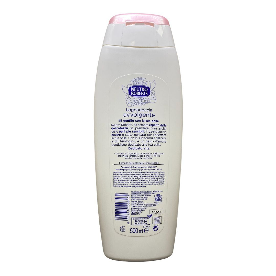 Neutro roberts bagno doccia avvolgente con latte di mandorla 500 ml