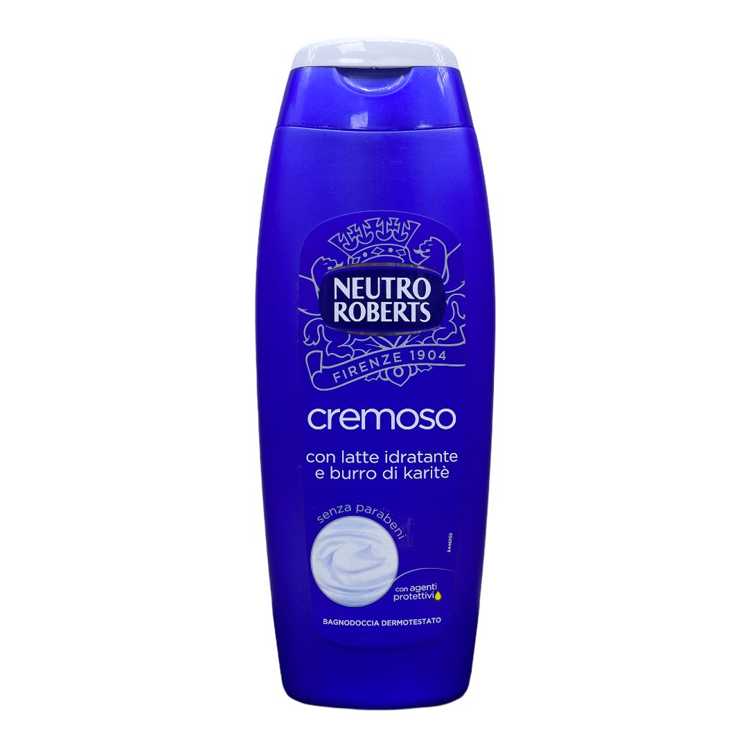 Neutro roberts bagno doccia cremoso con latte idratante e burro di karitè 500 ml