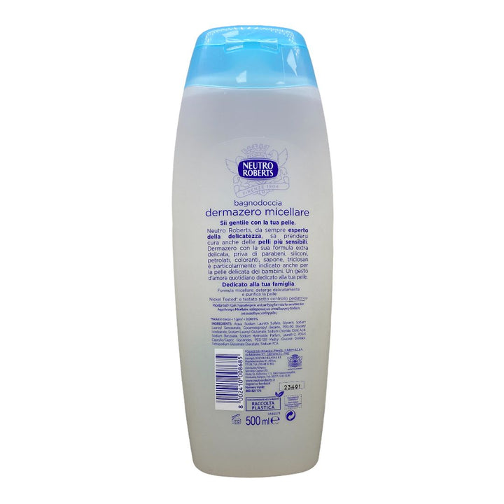 Neutro roberts bagno doccia derma zero micellare 500 ml