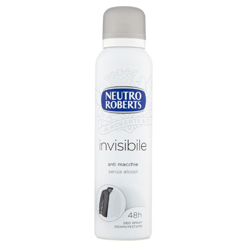 Neutro roberts deodorante spray invisibile anti macchie 150 ml