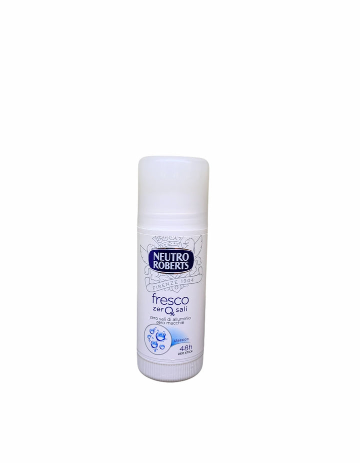 Neutro roberts deodorante stick fresco classico zero macchie 40 ml