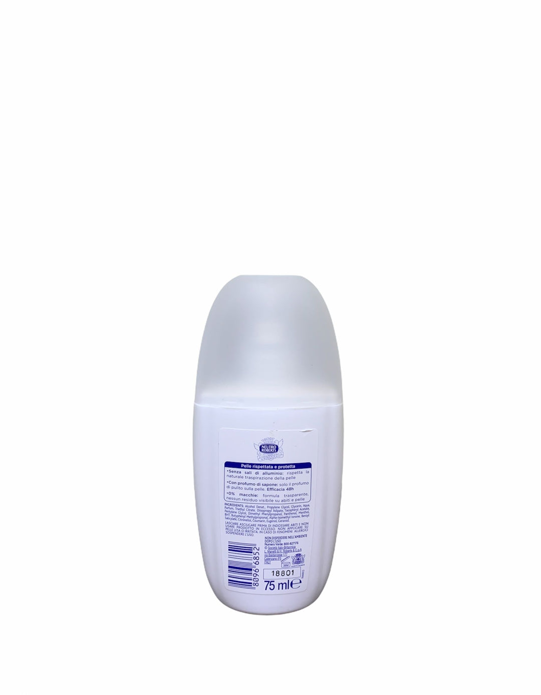 Neutro roberts deodorante vapo delicato extra protezione zero macchie 75 ml