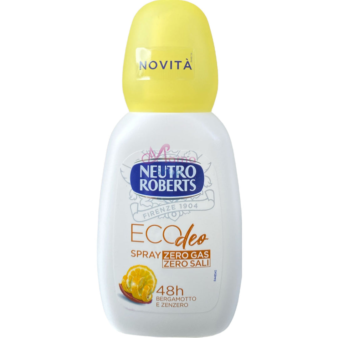 Neutro roberts deodorante vapo eco deo bergamotto e zenzero 75 ml