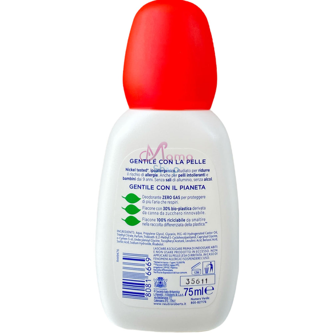 Neutro roberts deodorante vapo eco deo dermazero 75 ml