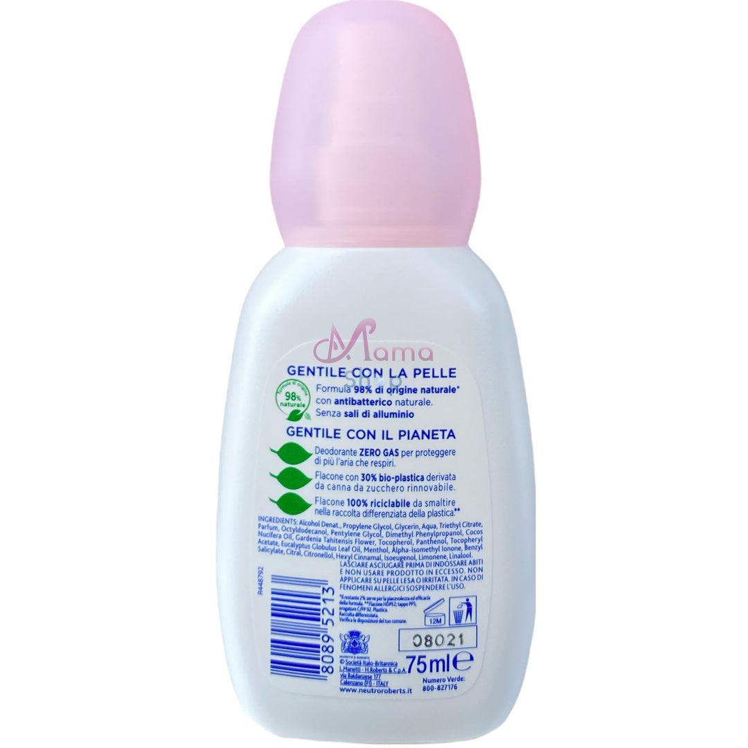 Neutro roberts deodorante vapo eco deo monoi e fresia 75 ml