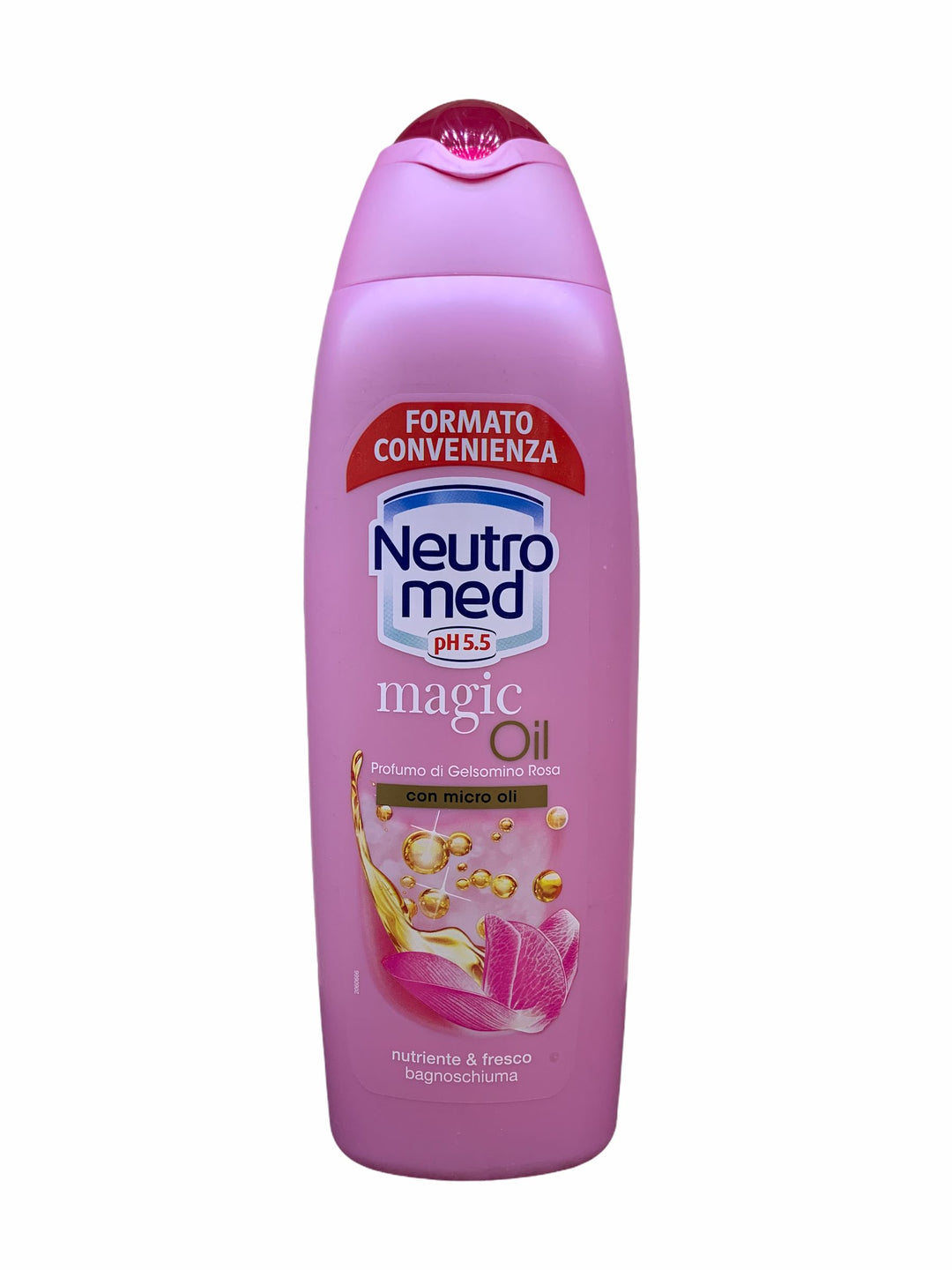 Neutromed bagnoschiuma magic oil al profumo di gelsomino rosa 750 ml