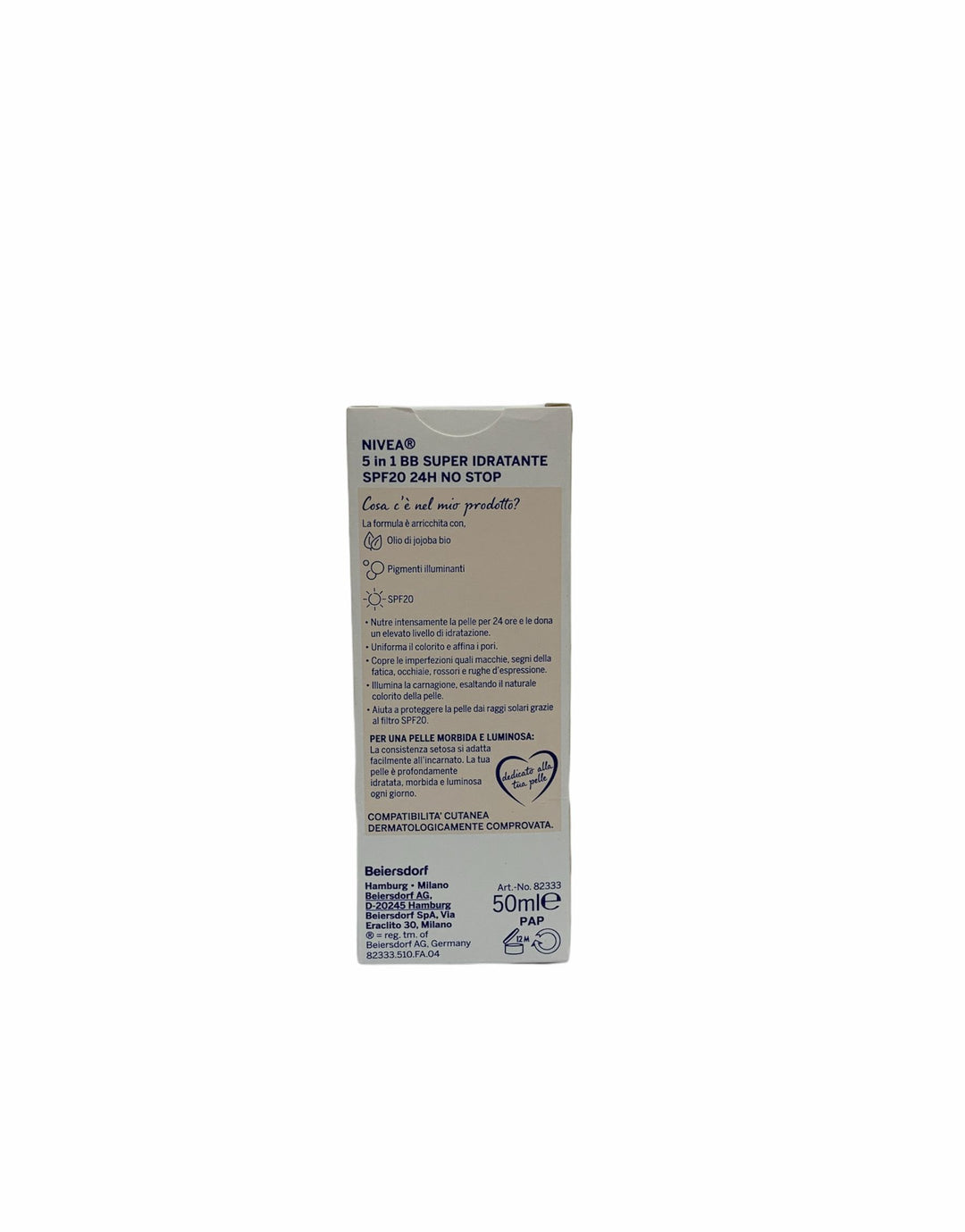 Nivea crema BB giorno super idratante naturale spf20 50 ml