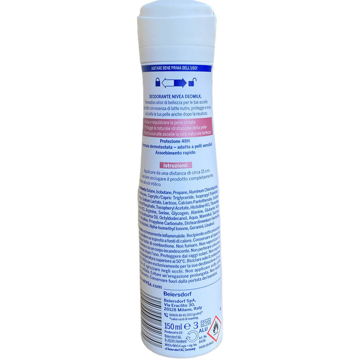 Nivea deodorante spray beauty elixir delicato 150 ml