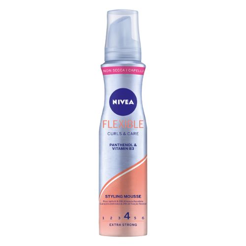 Nivea styling mousse flexible ricci tenuta 4 150ml