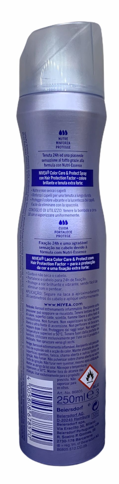 Nivea styling spray color care & protect 250 ml